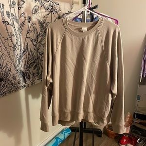 XL tan crew neck from H&M basics